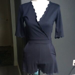 French Connection Navy Romper